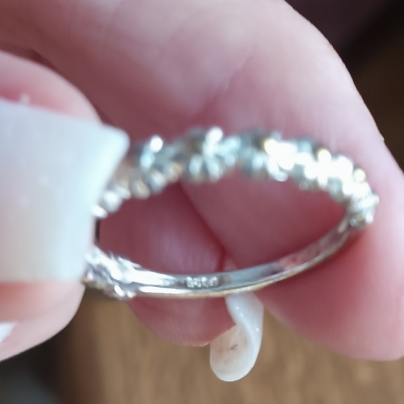 925 Silver Forget me Not Daisy Flower Ring various - Picture 7 of 7
